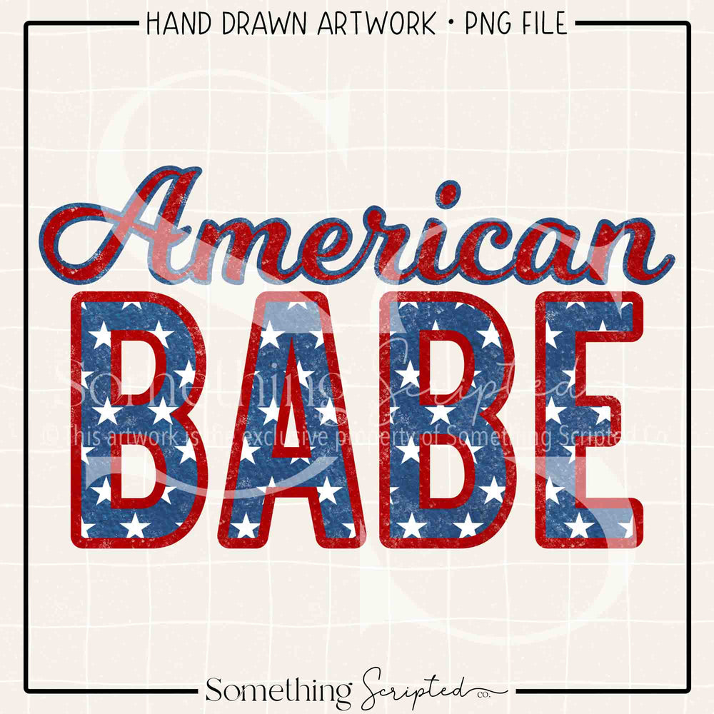 American Babe PNG