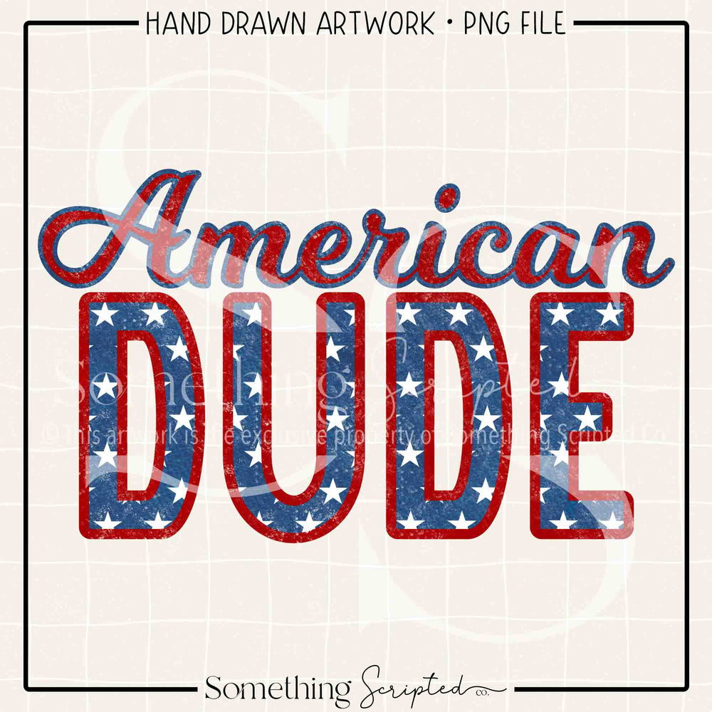 American Dude PNG