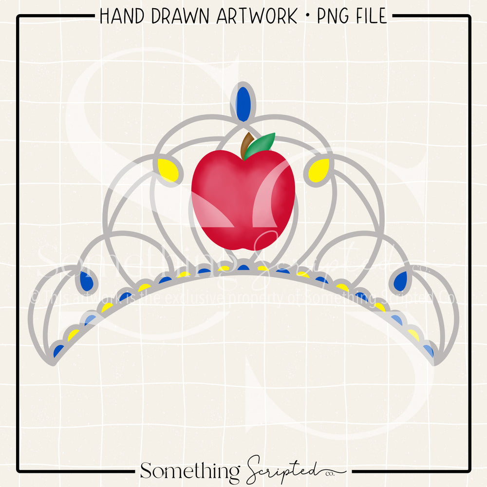 Apple Princess Crown PNG