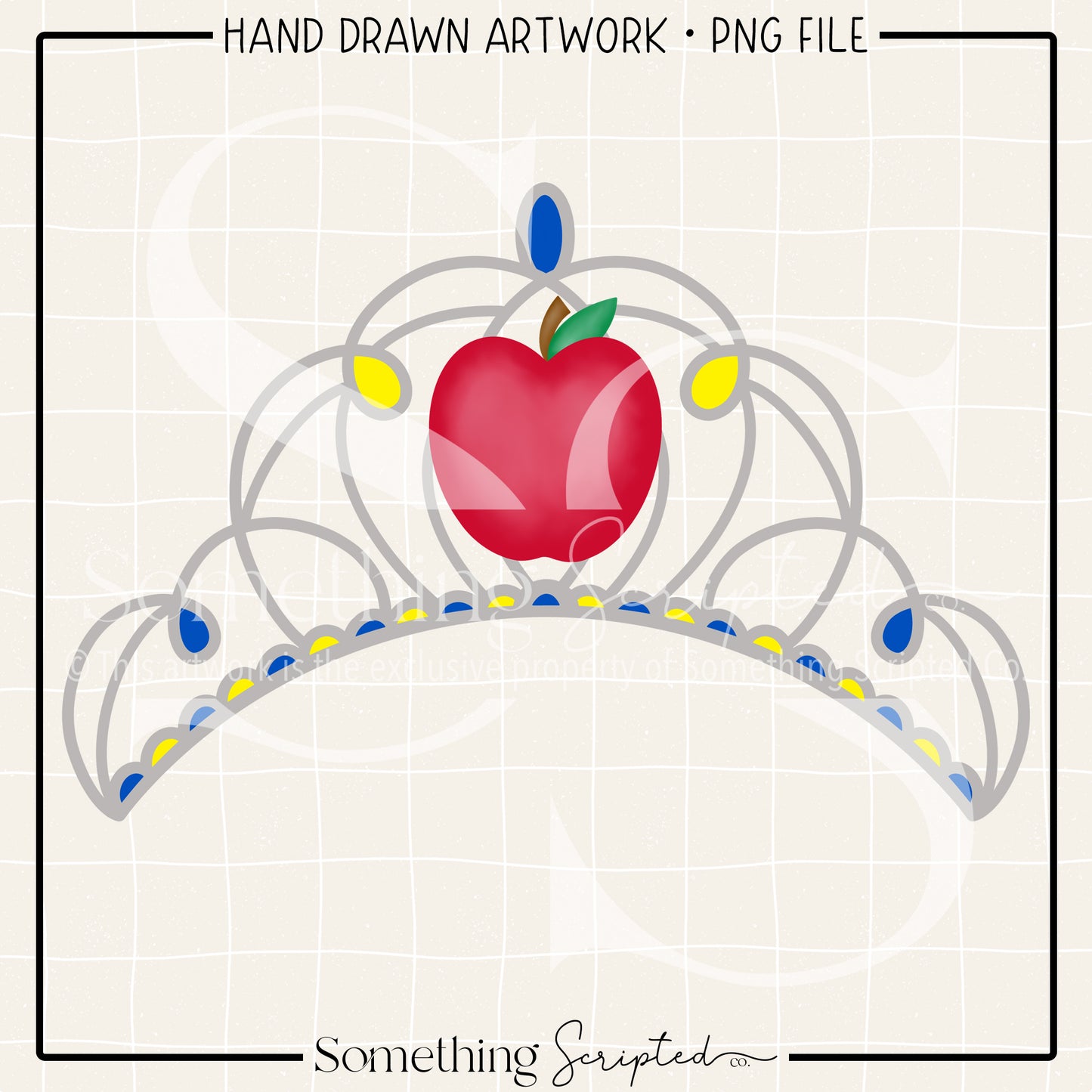 Apple Princess Crown PNG