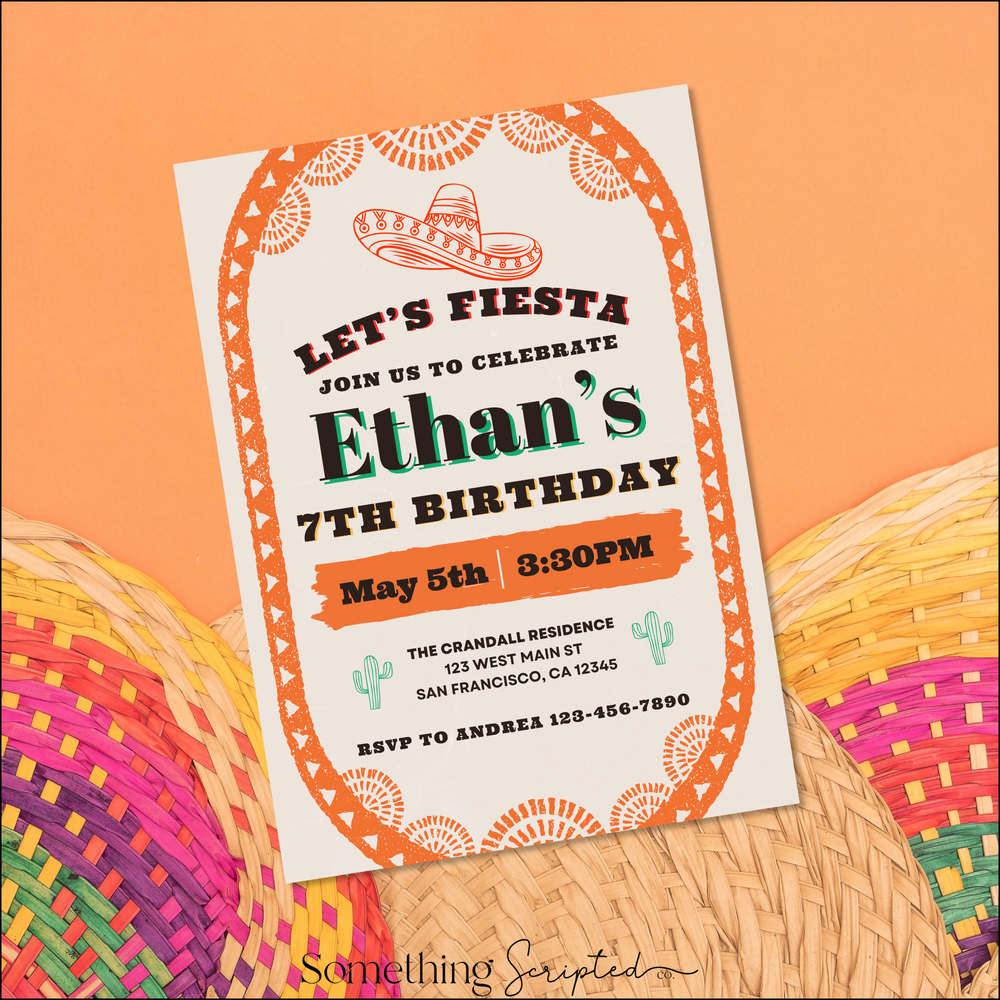 
                      
                        Fiesta Invitation Template
                      
                    