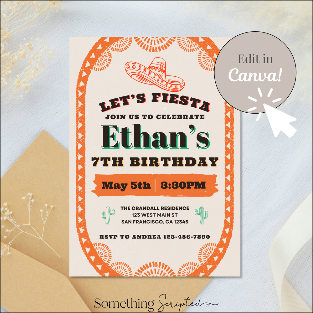 
                      
                        Fiesta Invitation Template
                      
                    