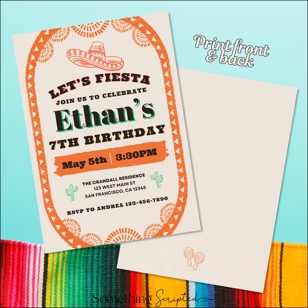 
                      
                        Fiesta Invitation Template
                      
                    