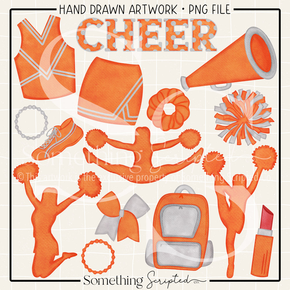 Cheer Pack Orange PNG