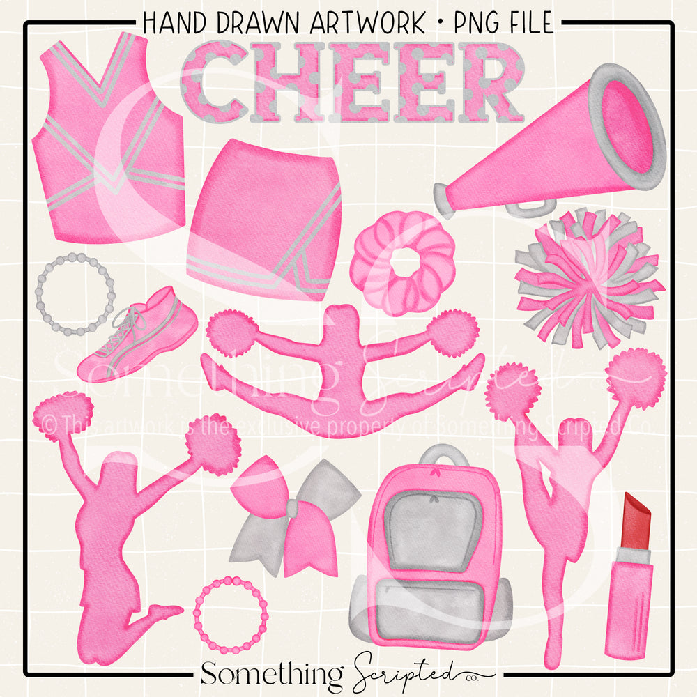 Cheer Pack Pink PNG