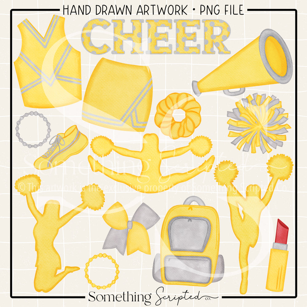 Cheer Pack Yellow PNG