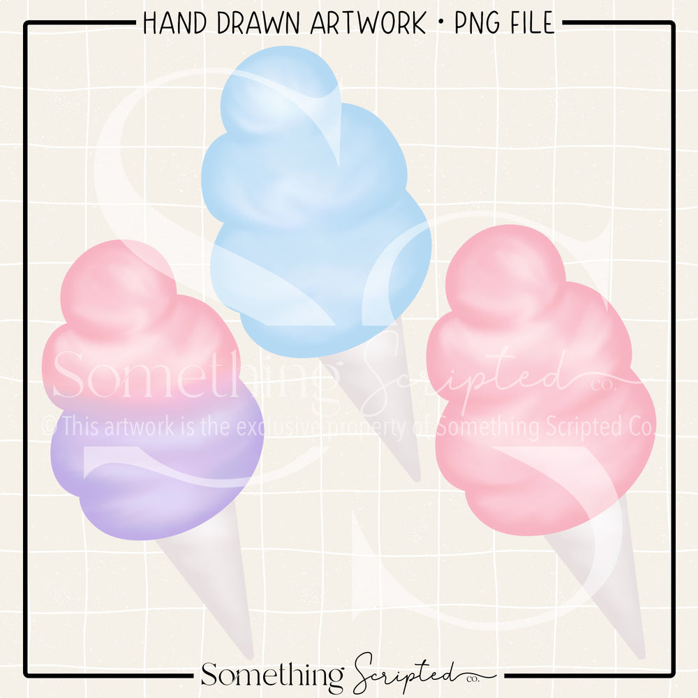 Cotton Candy PNG