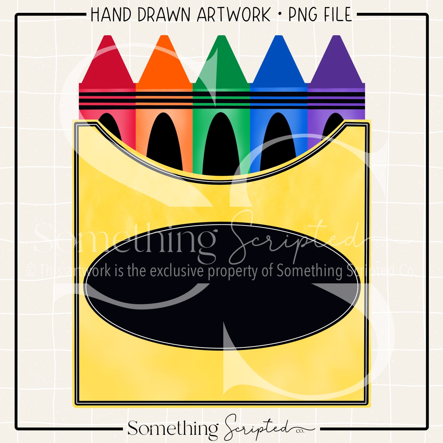 Crayon Box PNG