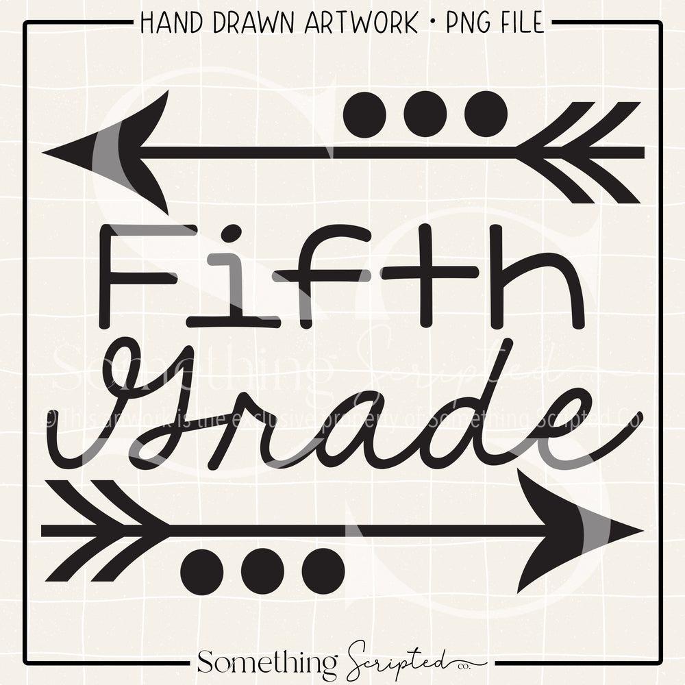 Fifth Grade Arrows PNG