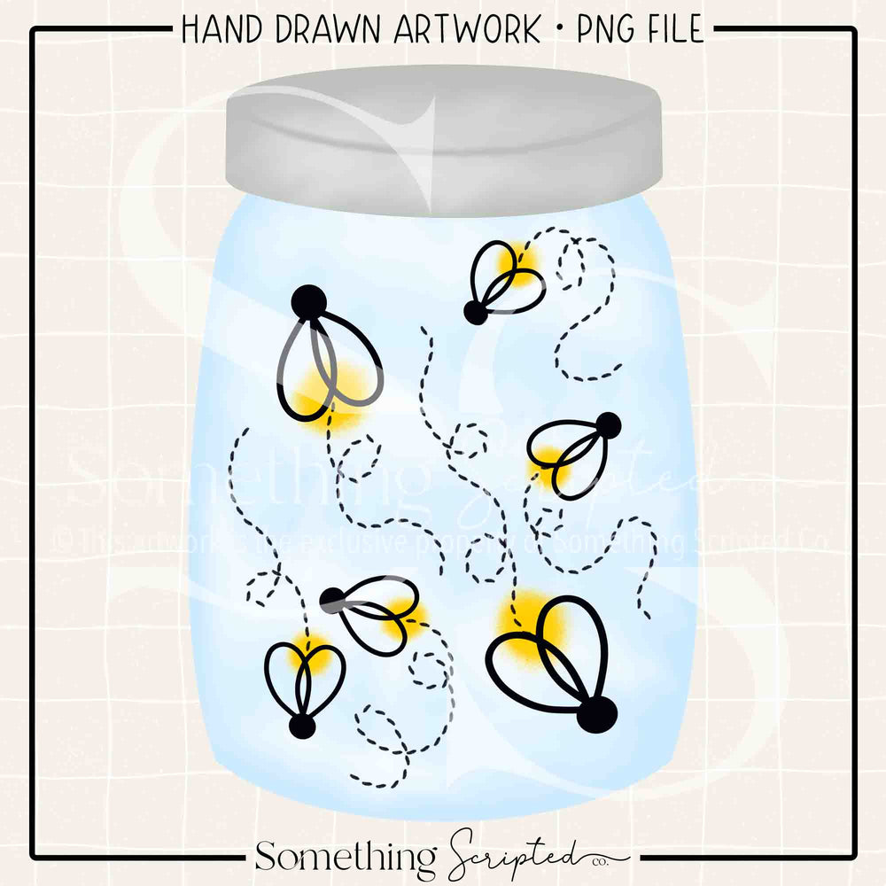 Firefly Jar PNG