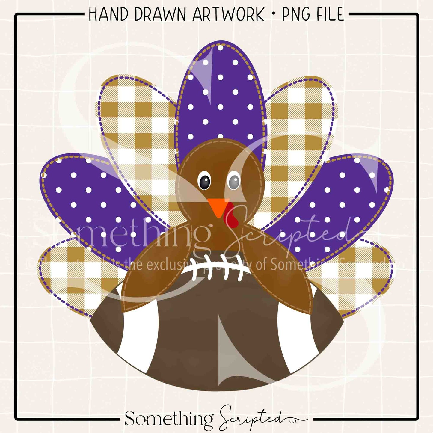 Football Turkey Purple Gold PNG