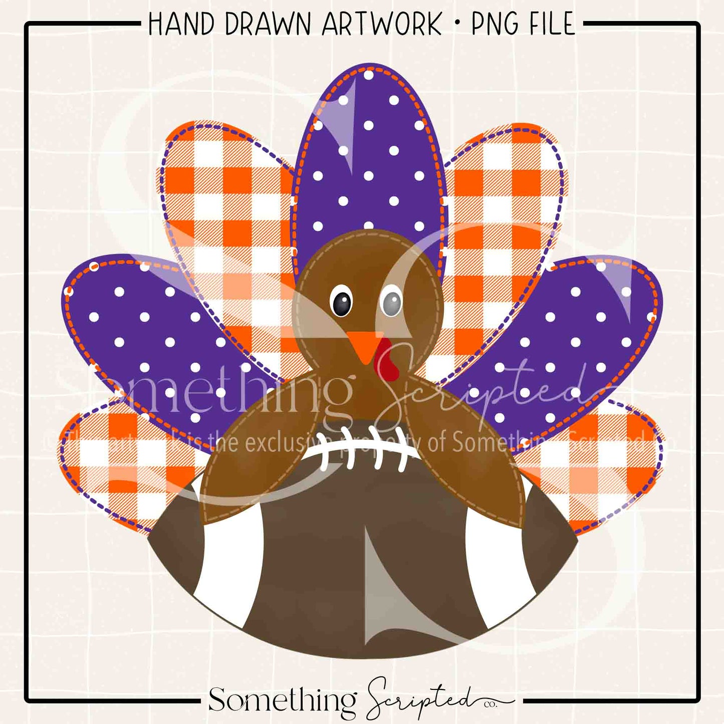 Football Turkey Purple Orange PNG