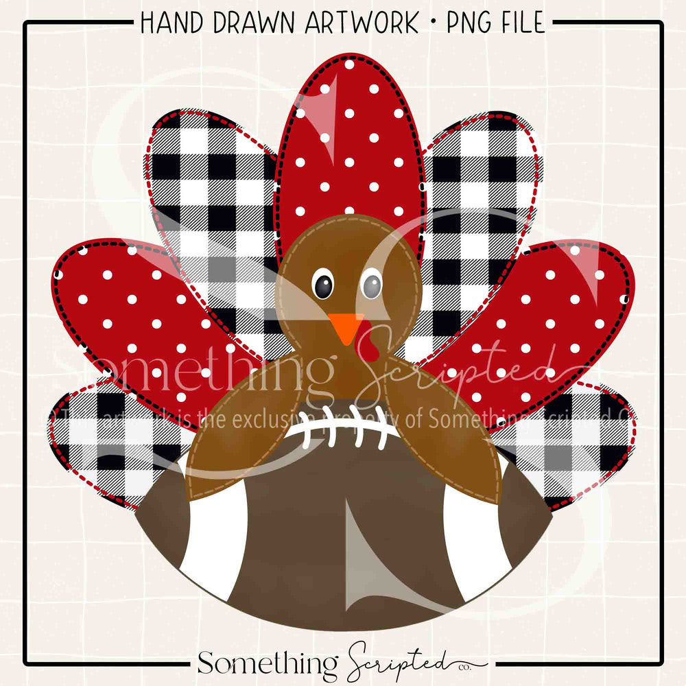 Football Turkey Red Black PNG