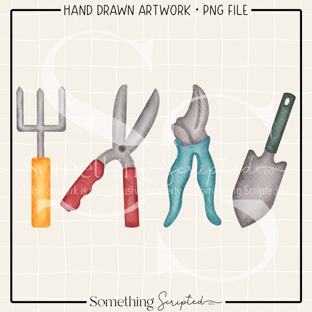 Garden Tools PNG