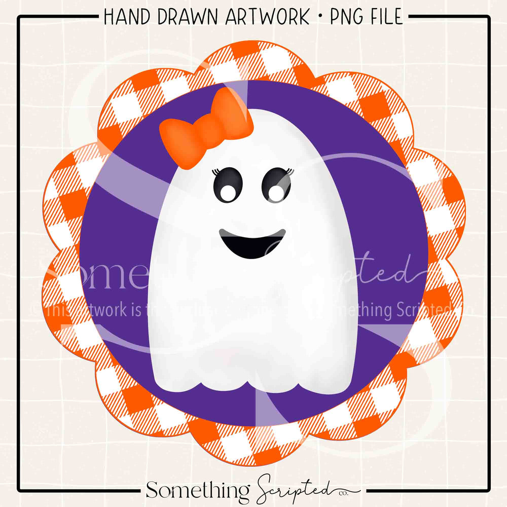 
                      
                        Ghost Girl Scallop Purple PNG
                      
                    