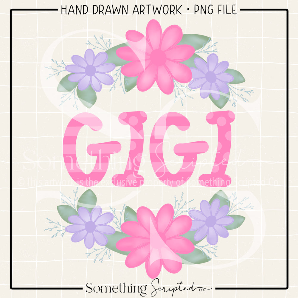 Gigi Floral PNG