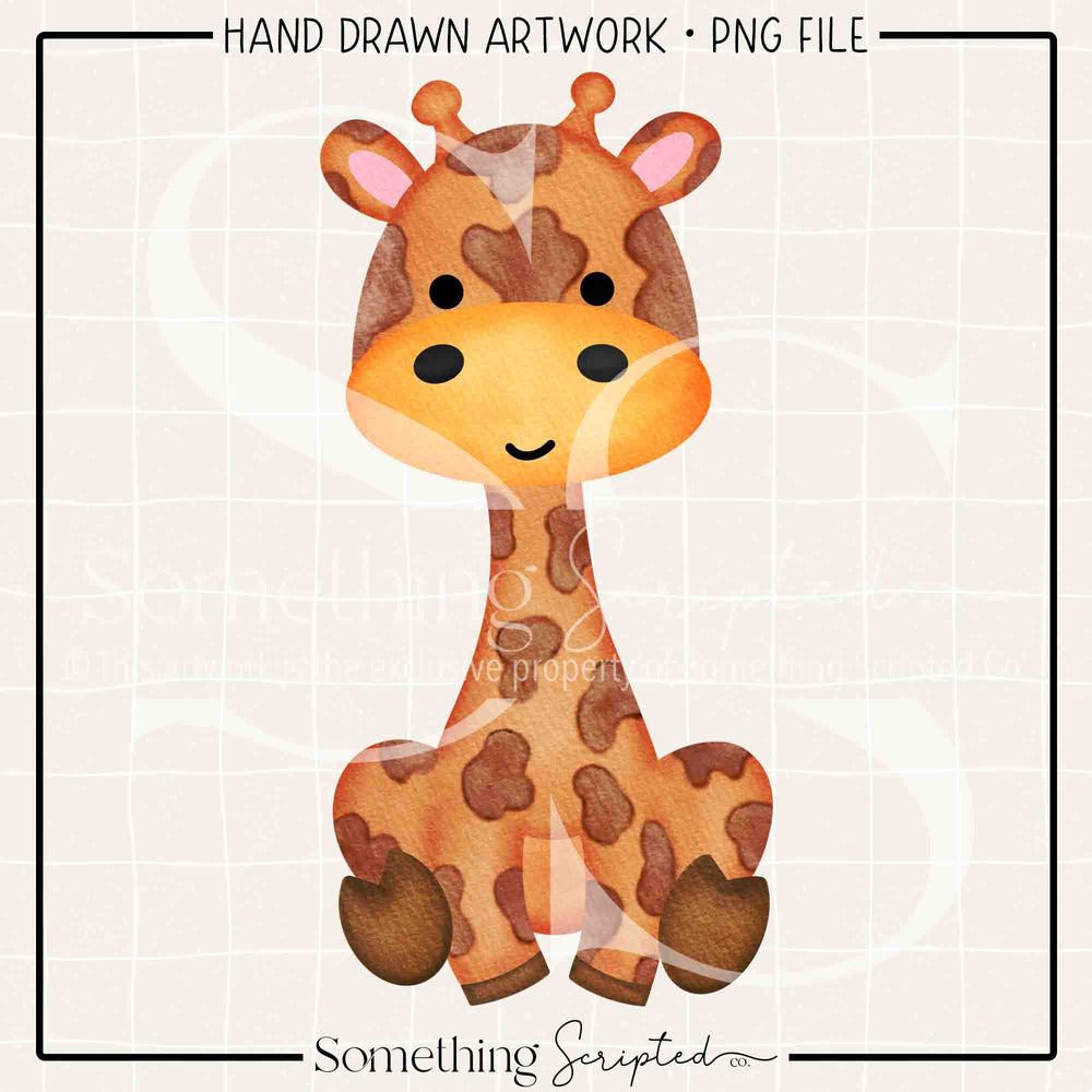 Cute Giraffe PNG