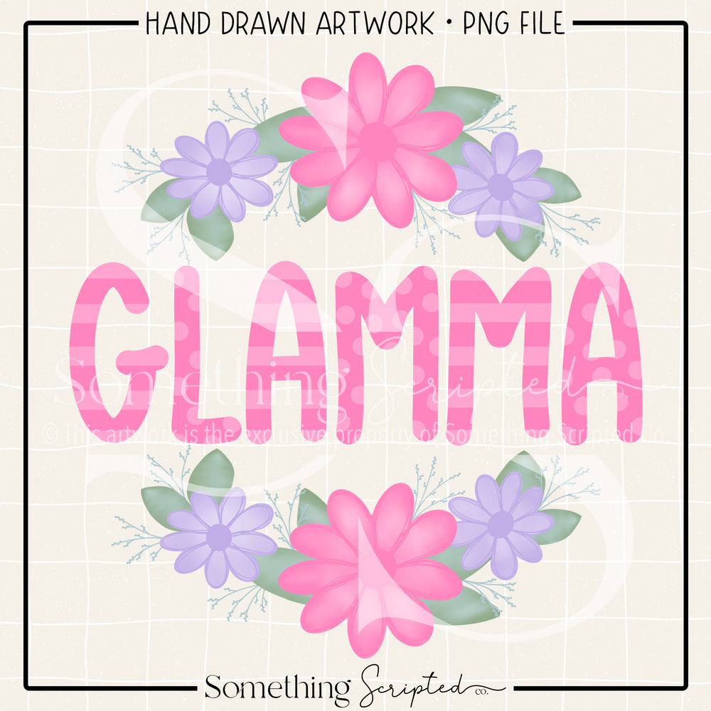 Glamma Floral PNG