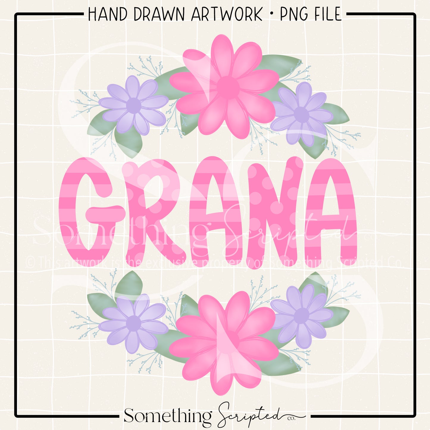 Grana Floral PNG