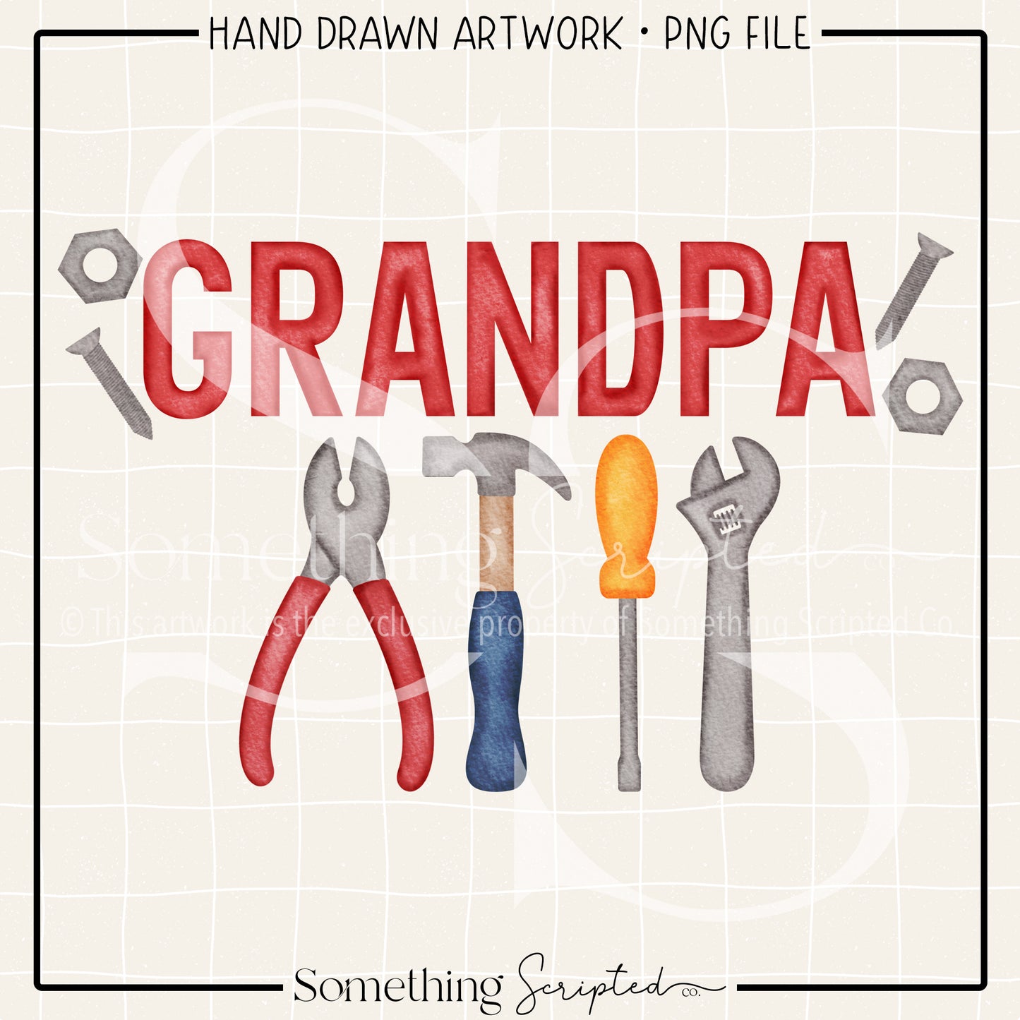 Grandpa Tools PNG