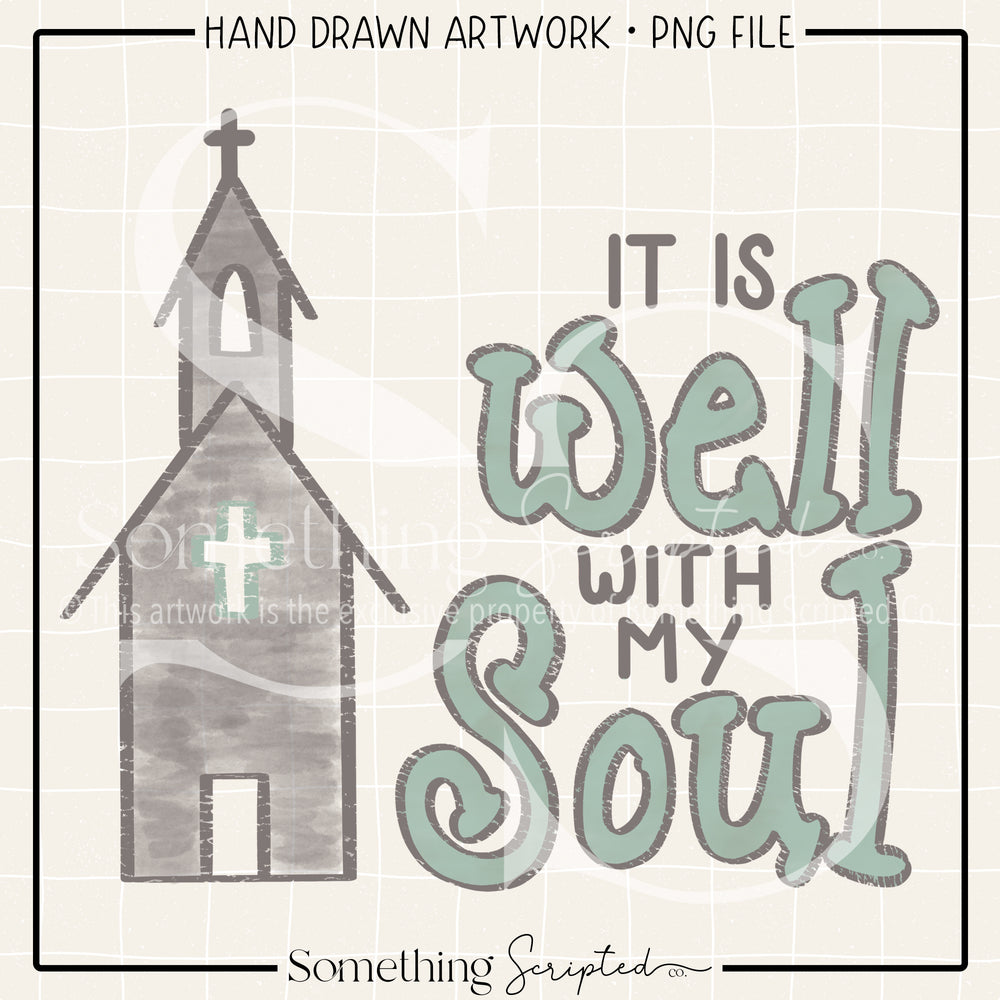 It Is Well With My Soul Church PNG