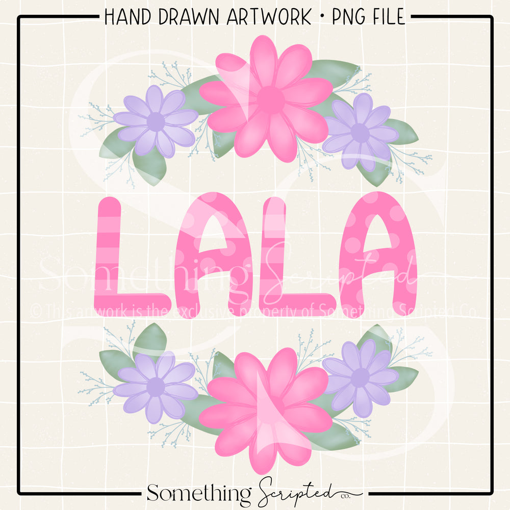 Lala Floral PNG