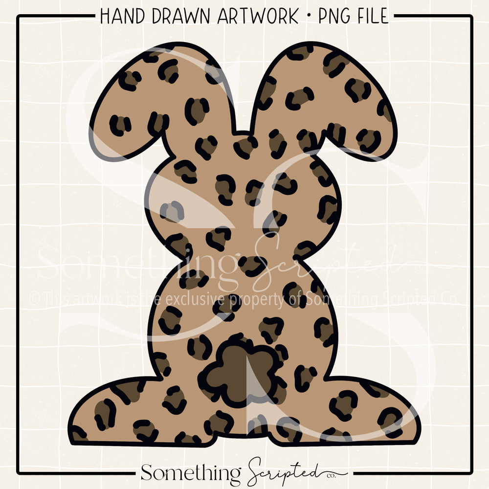 Leopard Bunny PNG