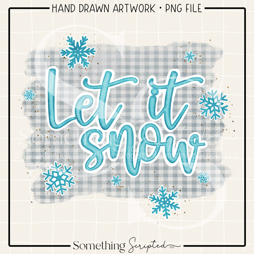 Let It Snow PNG