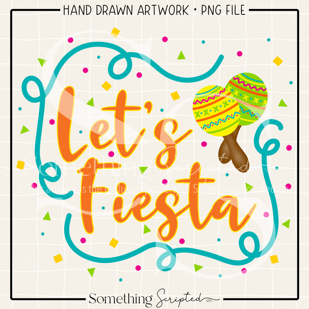 Let's Fiesta PNG