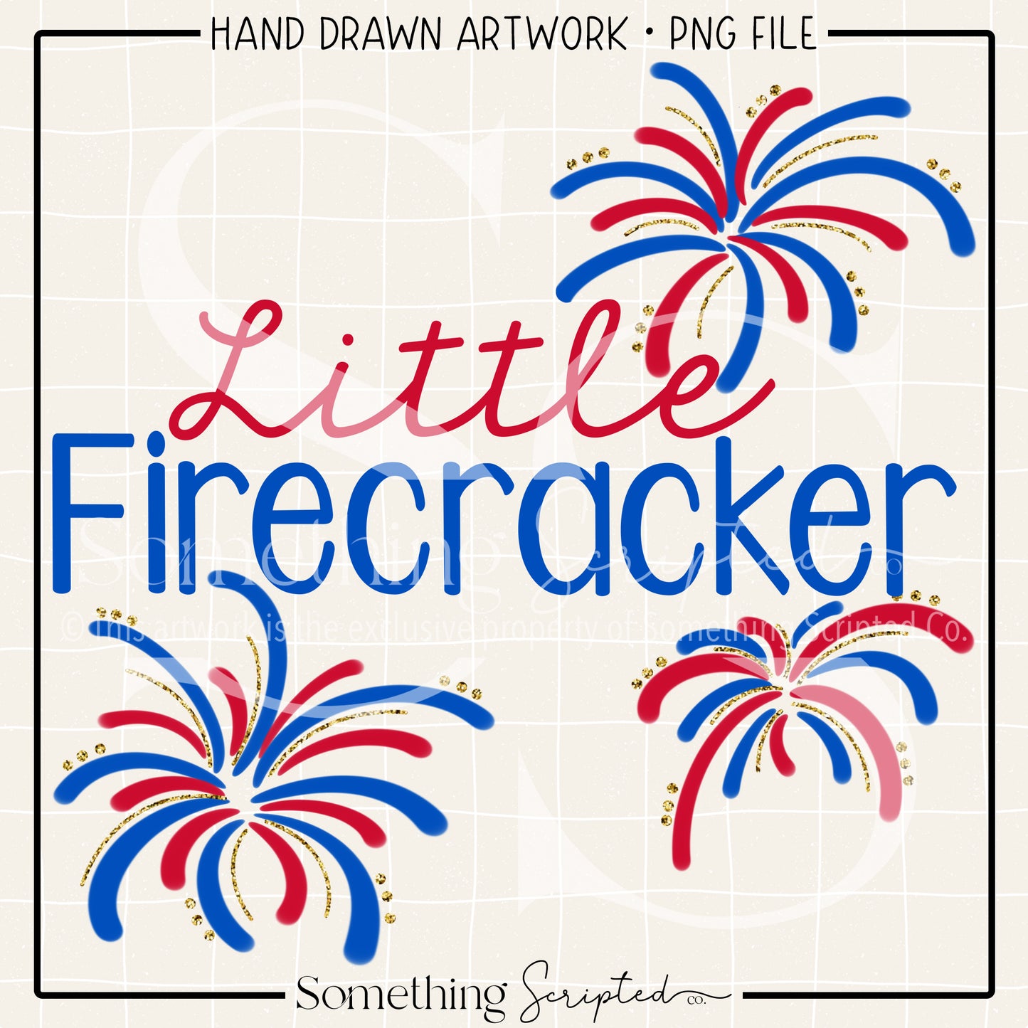 Little Firecracker PNG