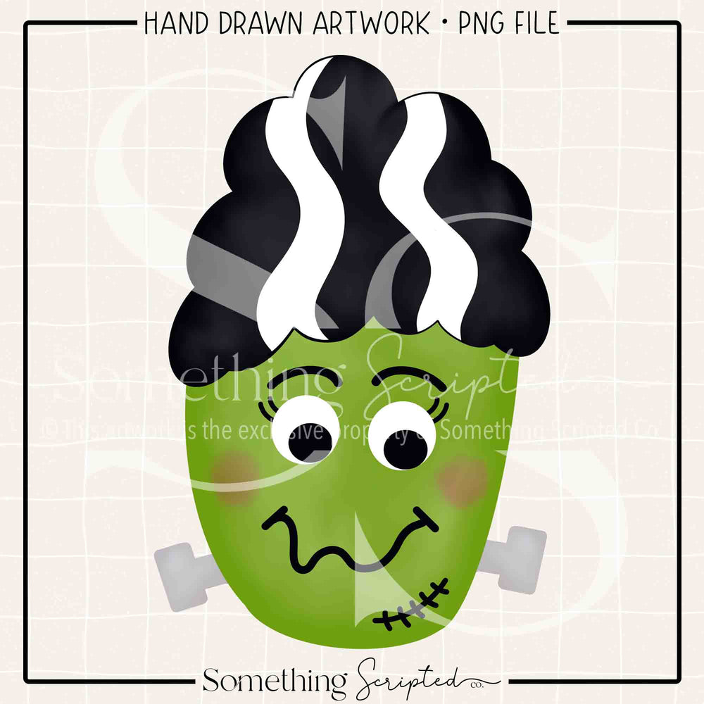 Miss Frankenstein PNG