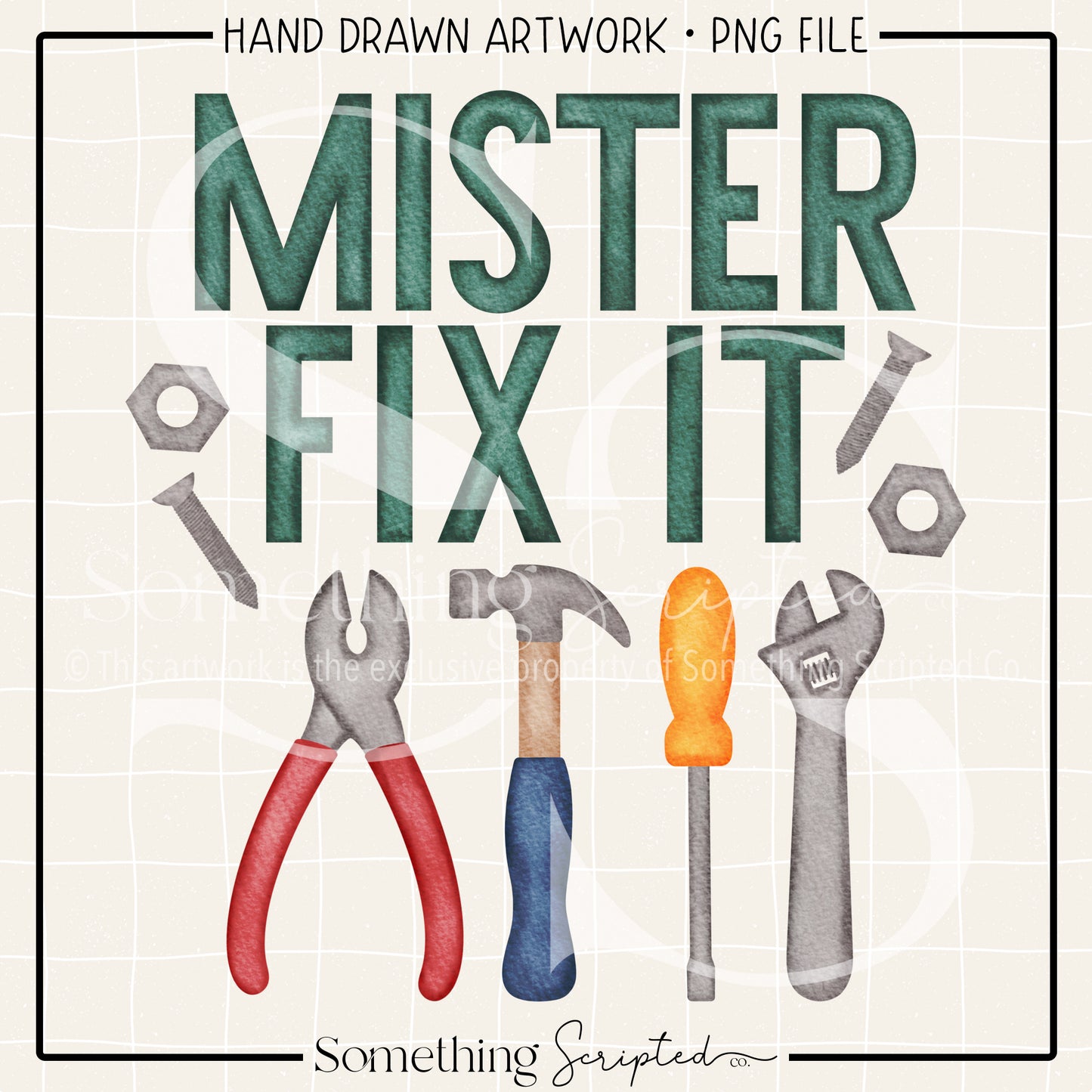 Mister Fix It Tools PNG