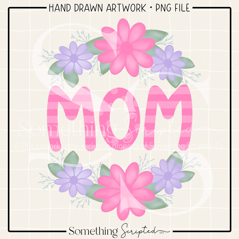 Mom Floral PNG