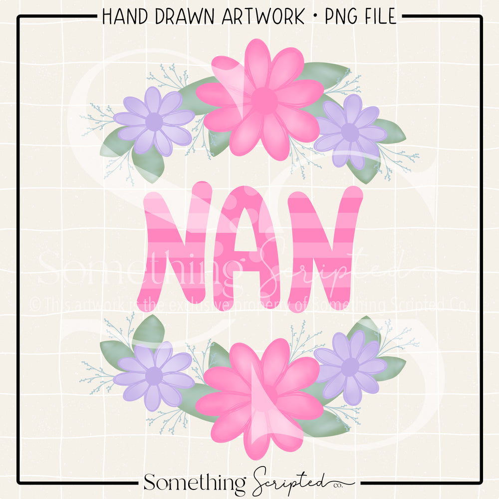 Nan Floral PNG