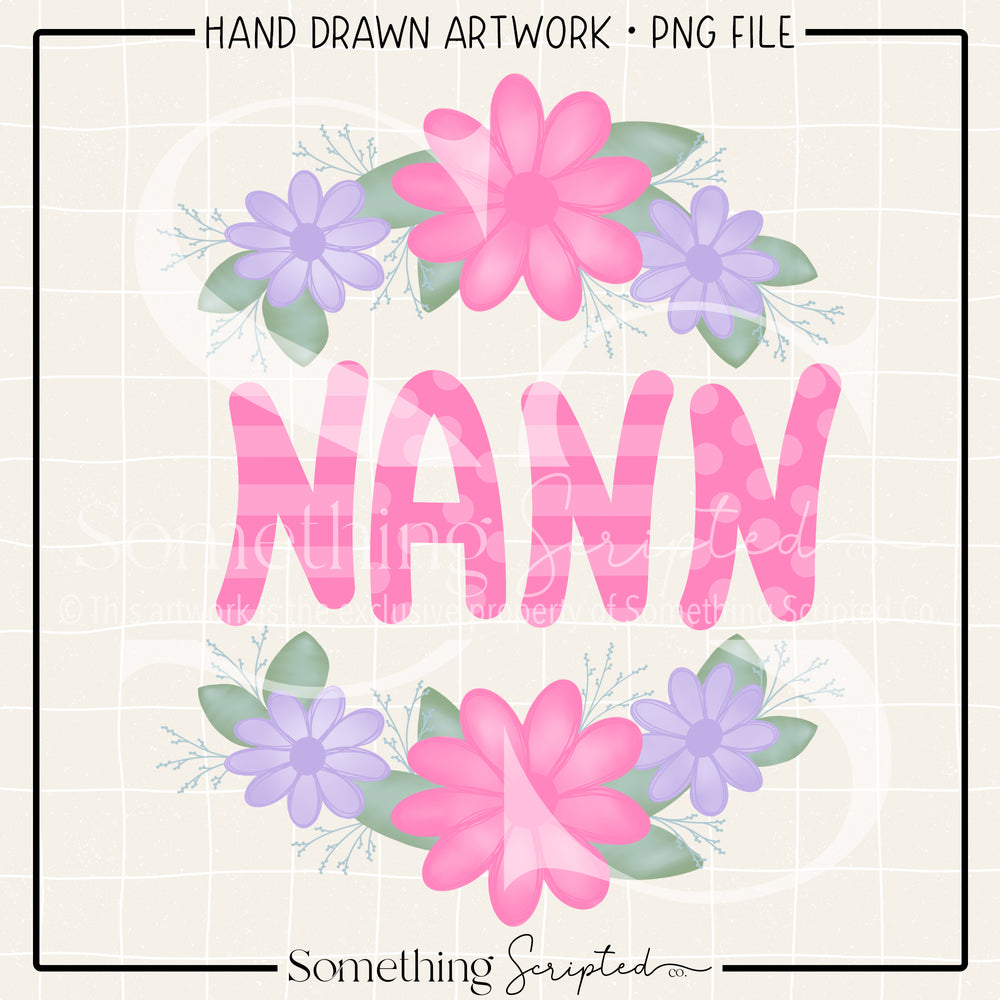 Nann Floral PNG