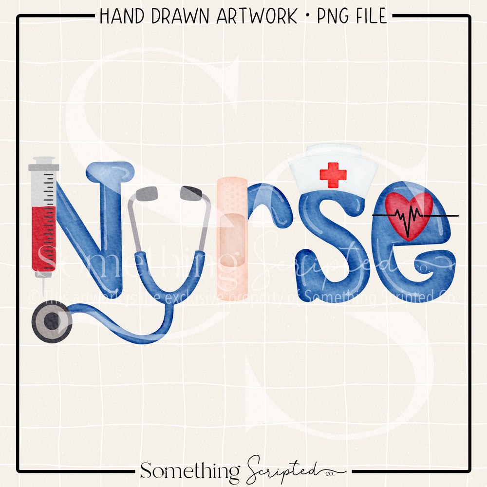 Nurse Blue PNG