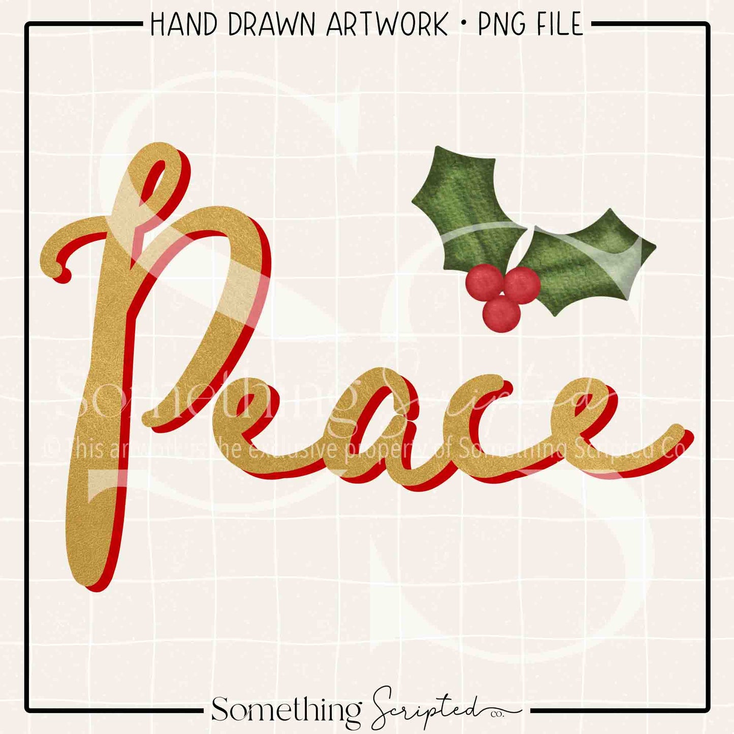 Peace Holly PNG