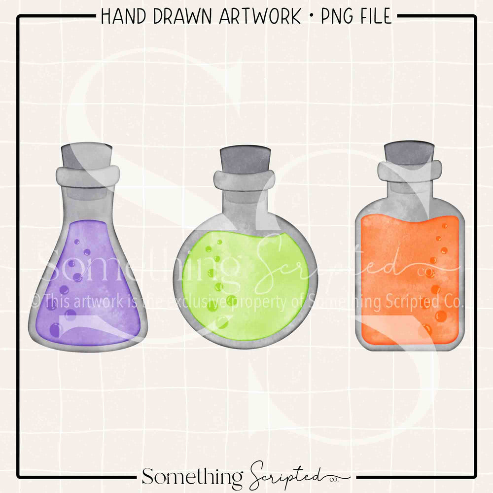 Potion Trio PNG