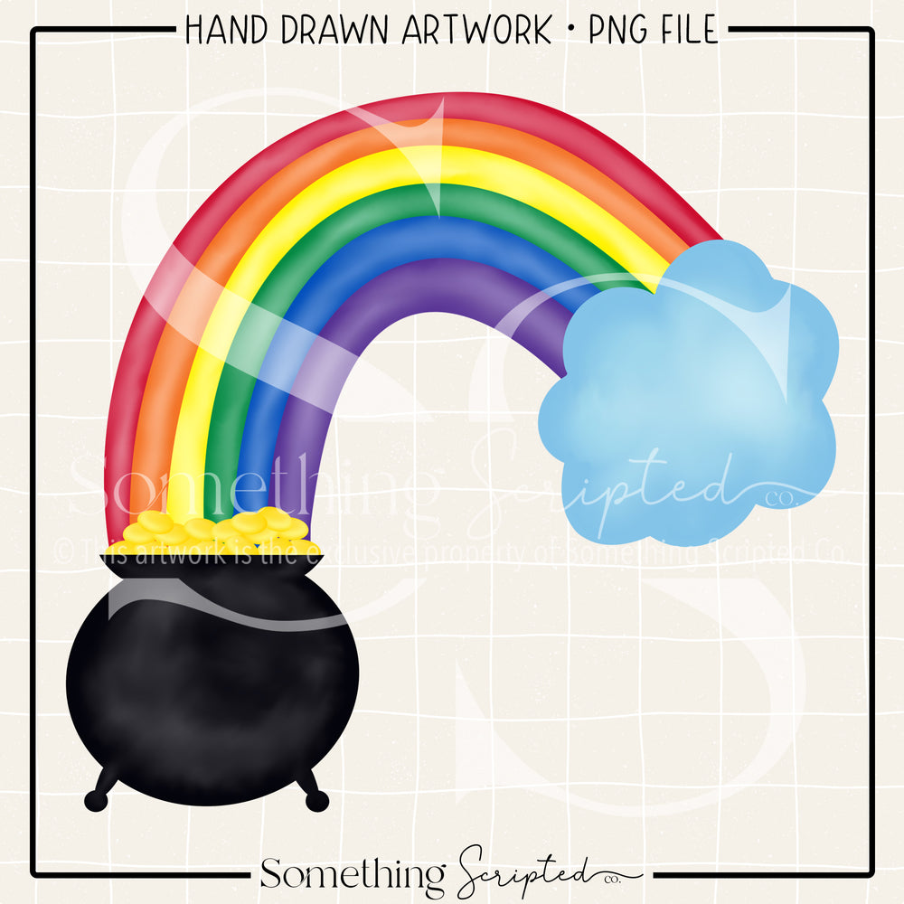 
                      
                        Rainbow Pot of Gold PNG
                      
                    