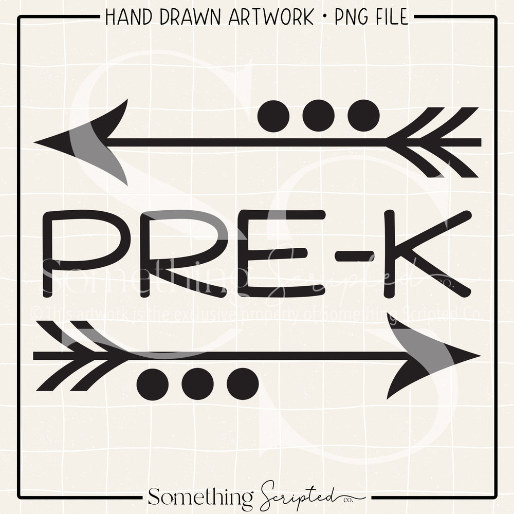 PreK Grade Arrows PNG