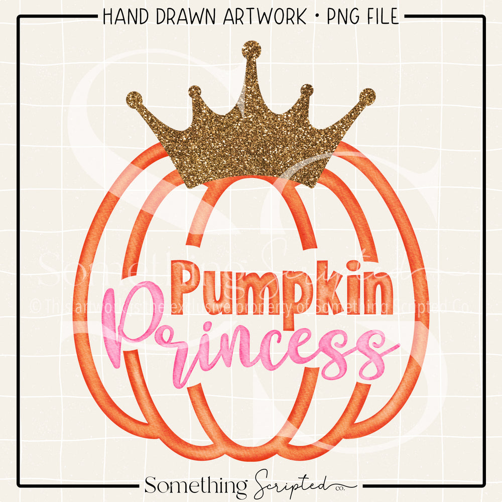 Pumpkin Princess PNG