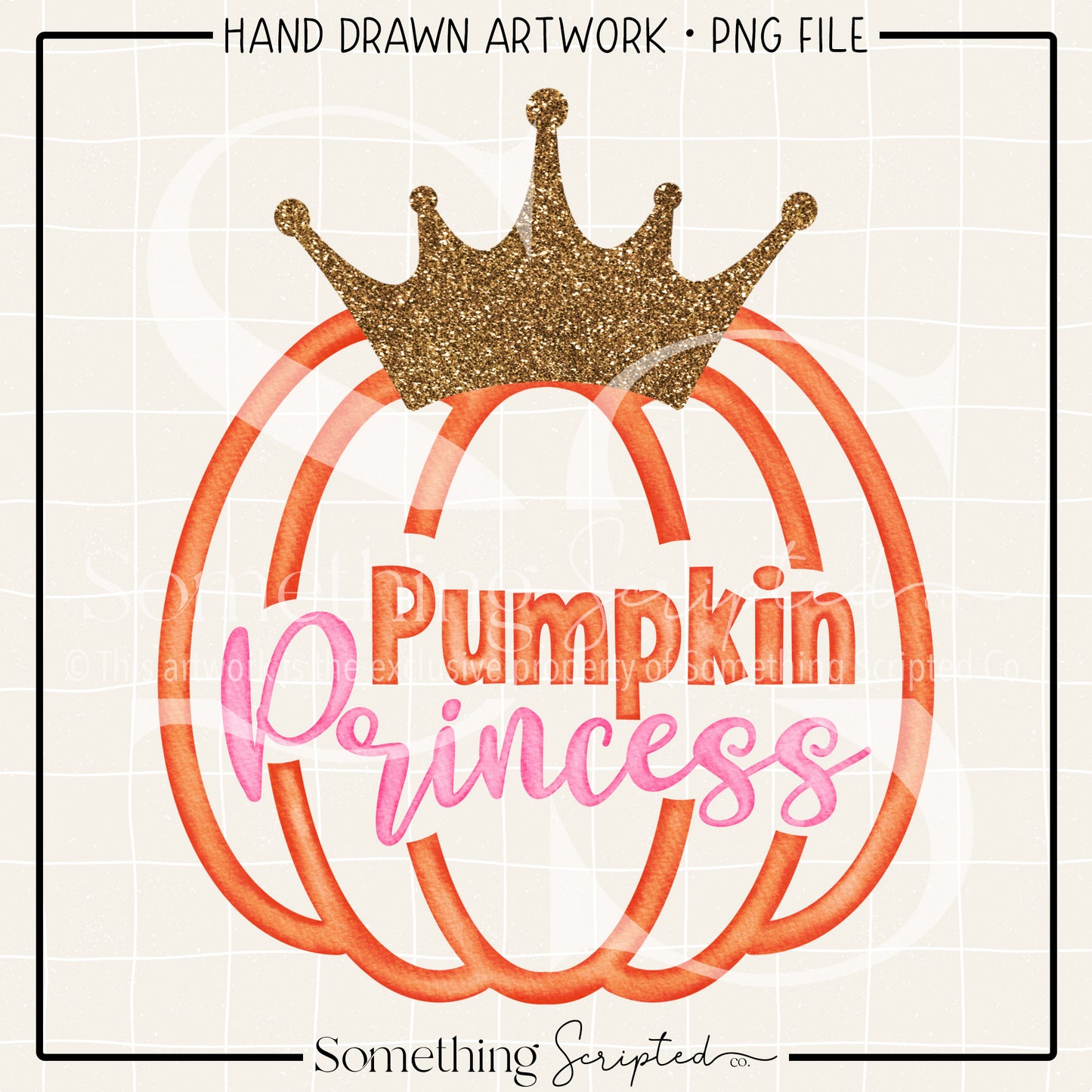 Pumpkin Princess PNG