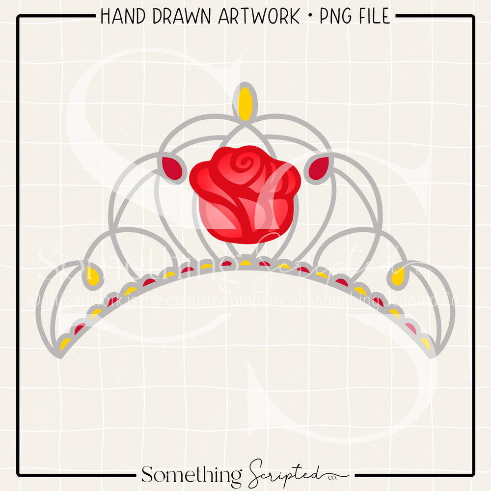 Rose Princess Crown PNG