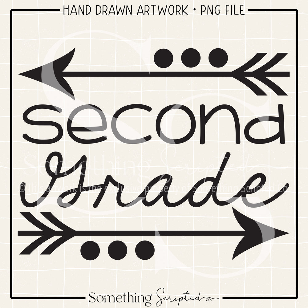 Second Grade Arrows PNG