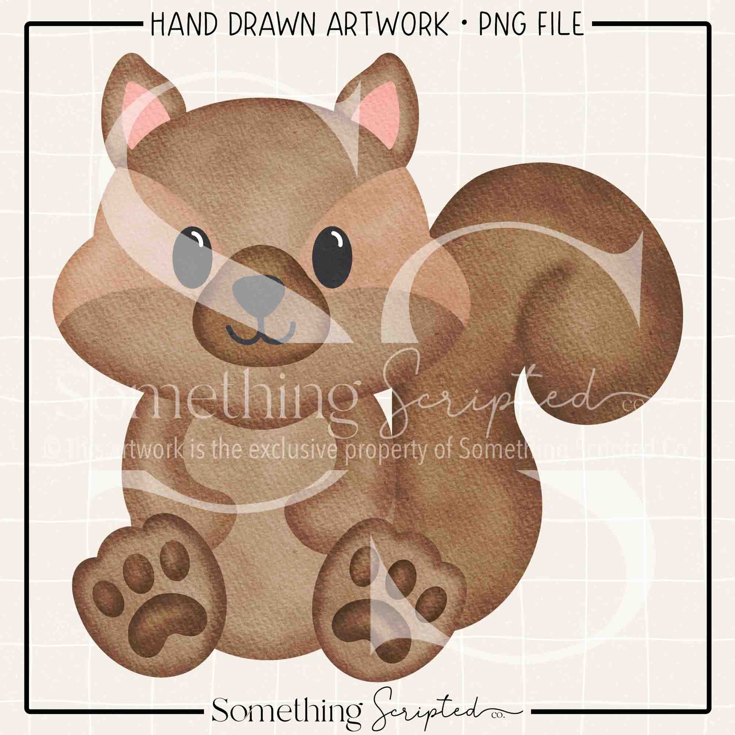 Cute Squirrel PNG