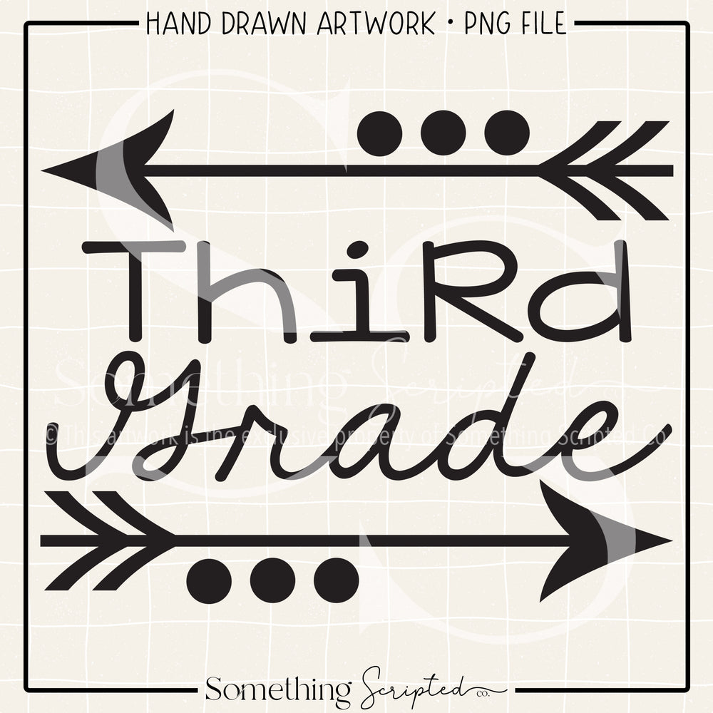 Third Grade Arrows PNG