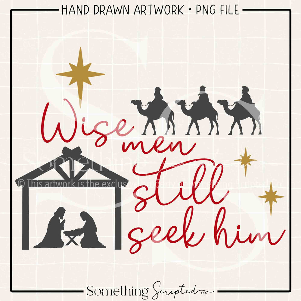 
                      
                        Wise Men Still Seek Him Manger PNG
                      
                    