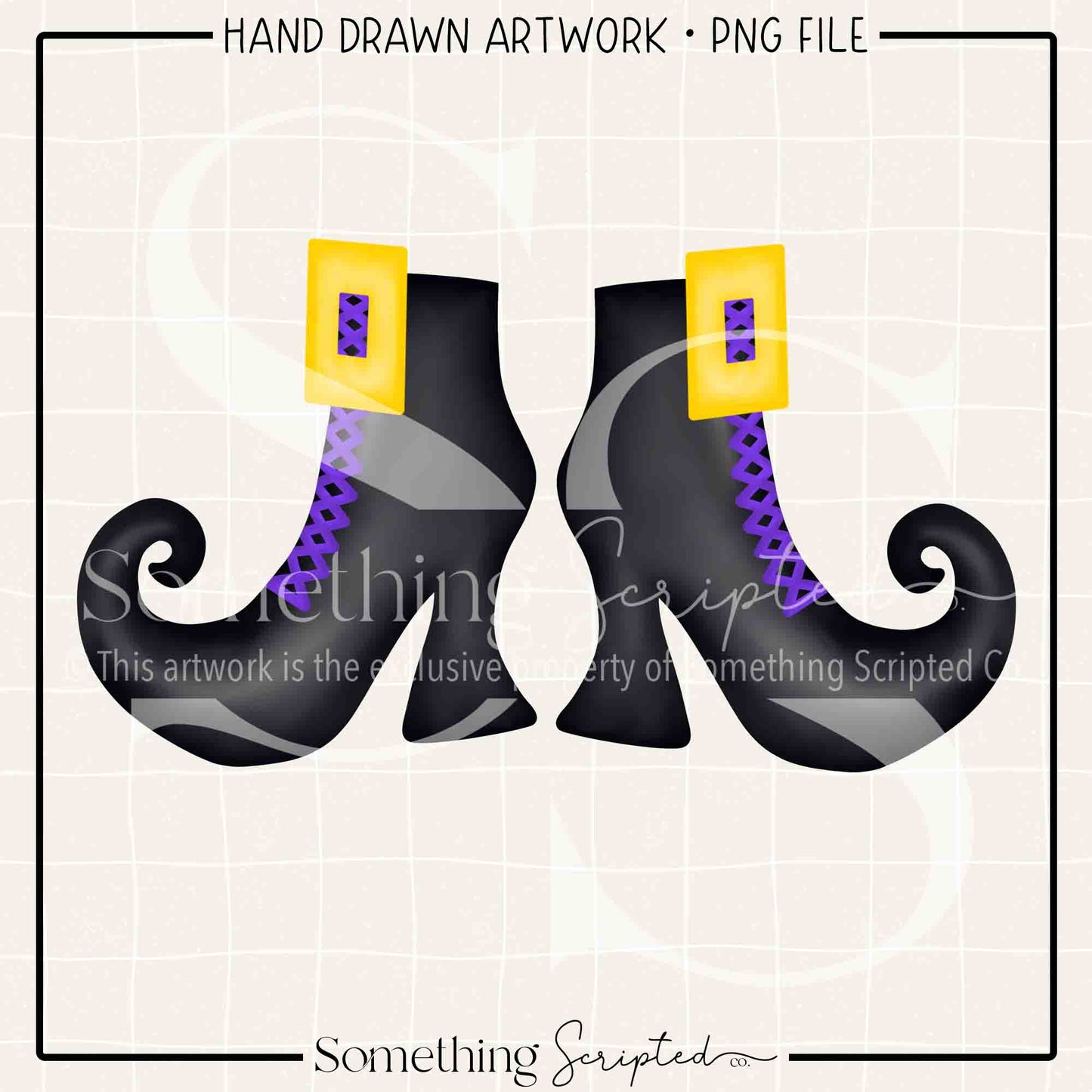 Witch Shoes PNG